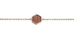 BeWooden ženske zapestnica Rea Hexagon Bracelet S/M 17-21 cm