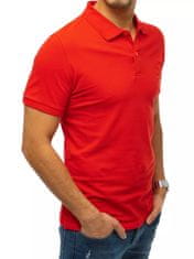 Dstreet moška polo majica z ovratnikom Gaspare rdeča XXL