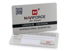 NaviForce Moška ura - NF9132 (zn073a) - črna + škatla