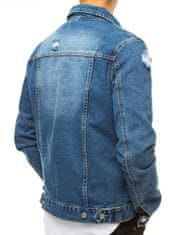 Dstreet Moška jeans jakna Leander nebeško modra XL