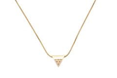 BeWooden Ogrlica z lesenim detajlom Virie Necklace Triangle univerzalno