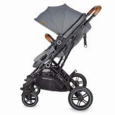 Coccolle Otroški voziček Ravello 3 in 1 travel system Urbano Siva smart