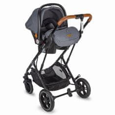 Coccolle Otroški voziček Ravello 3 in 1 travel system Urbano Siva smart