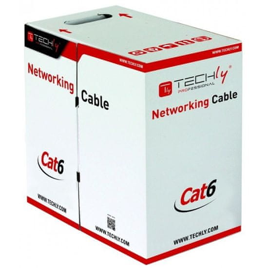 Techly Techly ITP6-305-bl omrežni kabel modri 305 m cat6 u/utp (utp)