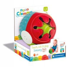 Clementoni Soft Clemmy Vstavljiva senzorična žoga s kockami
