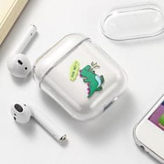 Northix Zaščitna torbica za AirPods - Dragon 