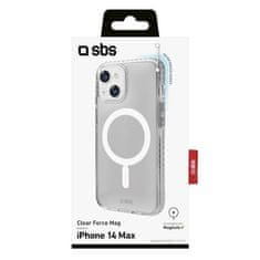 SBS Clear Force Mag ovitek za iPhone 14 Plus, prozoren