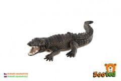 Krokodil zahodnoafriški zooted plastični 17cm