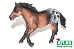 E - Figurica Konj temno rjave barve