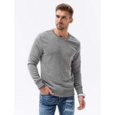 OMBRE Moški pulover BASIC modro siv 2kom MDN120844 XXL