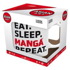 Jedi, spi, manga, ponavljaj Keramični vrč 320 ml