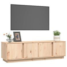 Vidaxl TV omarica 140x40x40 cm trdna borovina