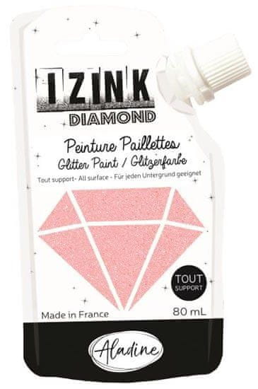Diamond IZINK - roza puder, 80 ml
