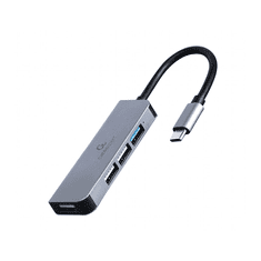 CABLEXPERT USB-C razdelilnik 4-vrata 3x USB 2.0, 1x USB 3.1