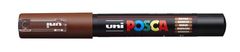Uni-ball POSCA akrilni marker - rjav 0,7 - 1 mm