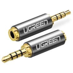 Ugreen avdio adapter 2.5mm jack / 3.5mm jack M/F, črna