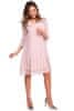 Ženska mini obleka Marceli S160 roza M