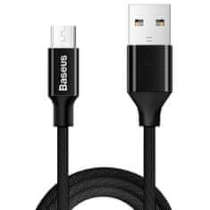 BASEUS Baseus Yiven Micro USB kabel 150cm 2A - črn