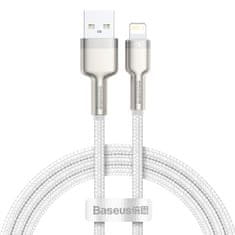 BASEUS Kabel USB za Lightning Baseus Cafule, 2,4 A, 1 m (bel)