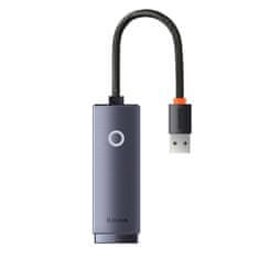 BASEUS Lite Series USB-omrežni adapter RJ45, 100Mbps (siv)