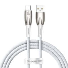 BASEUS Kabel USB na USB-C Glimmer, 100 W, 1 m (bel)