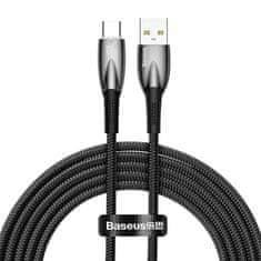 BASEUS Kabel USB za USB-C Baseus Glimmer Series, 100 W, 2 m (črn)