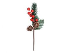 Božični venec, kroglice, listi 23cm