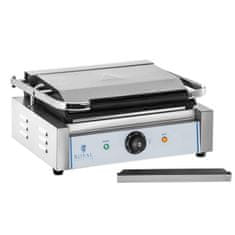 shumee Kontakt PANINI 2200W 230V dvostranski gladki kontaktni žar Royal Catering