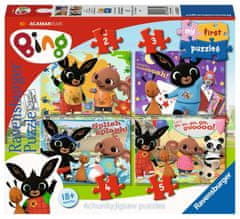 Ravensburger Moj prvi Bing Puzzle: Zabava s prijatelji 4v1 (2,3,4,5 kosov)