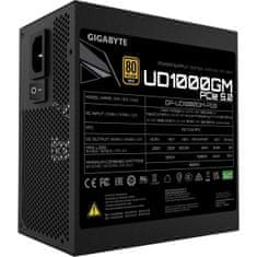 Gigabyte UD1000GM PG5 modularni napajalnik, 1000 W, ATX, 80 Plus Gold (GP-UD1000GM PG5)