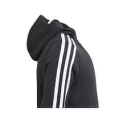 Adidas Športni pulover črna 129 - 134 cm/XS Essentials 3S Fullzip Hoodie JR