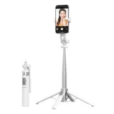 Selfie Stick Bluetooth selfie palica + stojalo, bela K07 Dali