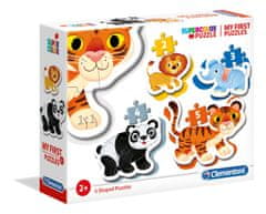 Clementoni Moj prvi Safari Puzzle 4v1 (2,3,4,5 kosov)