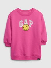 Gap Otroške mikinové Obleka & Smiley 18-24M