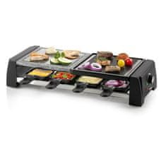 shumee DOMO DO9190G Raclette aparat za 8 oseb - črn