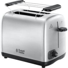 shumee RUSSELL HOBBS Električni toaster - 24080-56 - 2 mesti - Srebrn