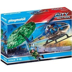 shumee PLAYMOBIL - 70569 - policijski helikopter in padalec