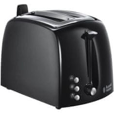 shumee RUSSELL HOBBS 22601-56 - Toaster Textures Plus - 895 W - črn