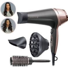 shumee Remington D5706 Frizerski set, Curl Confidence 2200 W ionski fen, krtača 45 mm, keramična mrežica, lahek, tih