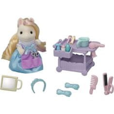 shumee Sylvanian Families - Mama Pony in njen stilski komplet