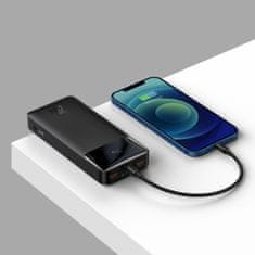 BASEUS Bipow Power Bank 20000mAh 2x USB / USB-C QC PD 20W, črna