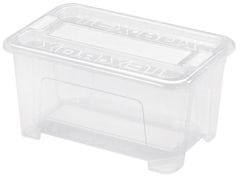 Heidrun ŠKATLA ZA SHRANJEVANJE S POKROVOM 4,5 L, 28X18,5X14CM, PLASTIKA