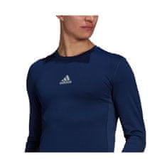 Adidas Majice obutev za trening mornarsko modra S Techfit Compression