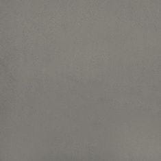 Greatstore Vzmetnica z žepkasto vzmetjo svetlo siva 140x200x20 cm žamet
