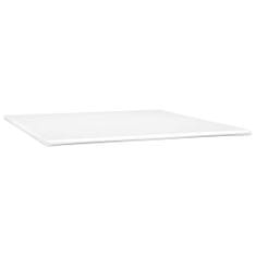 Vidaxl Box spring postelja z vzmetnico črn 160x200 cm umetno usnje