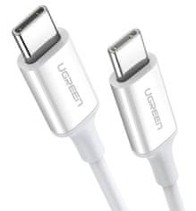 Ugreen Kabel USB-C do USB-C US264, 60 W, 1,5 m (bel)