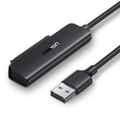 Ugreen USB adapter za 2,5" SATA disk, 50 cm (črn)