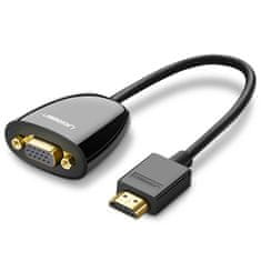 Ugreen Adapter HDMI na VGA MM105, brez zvoka (črn)