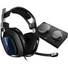 shumee ASTRO A40 TR + MixAmp Pro gaming slušalke 939-001661 3,5 mm jack, žični over-ear USB - črne in modre