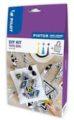 Pilot Pintor Fine Kreativni set akrilnih markerjev 0,9-1,5 mm - Fashion 3 kosi + torbica